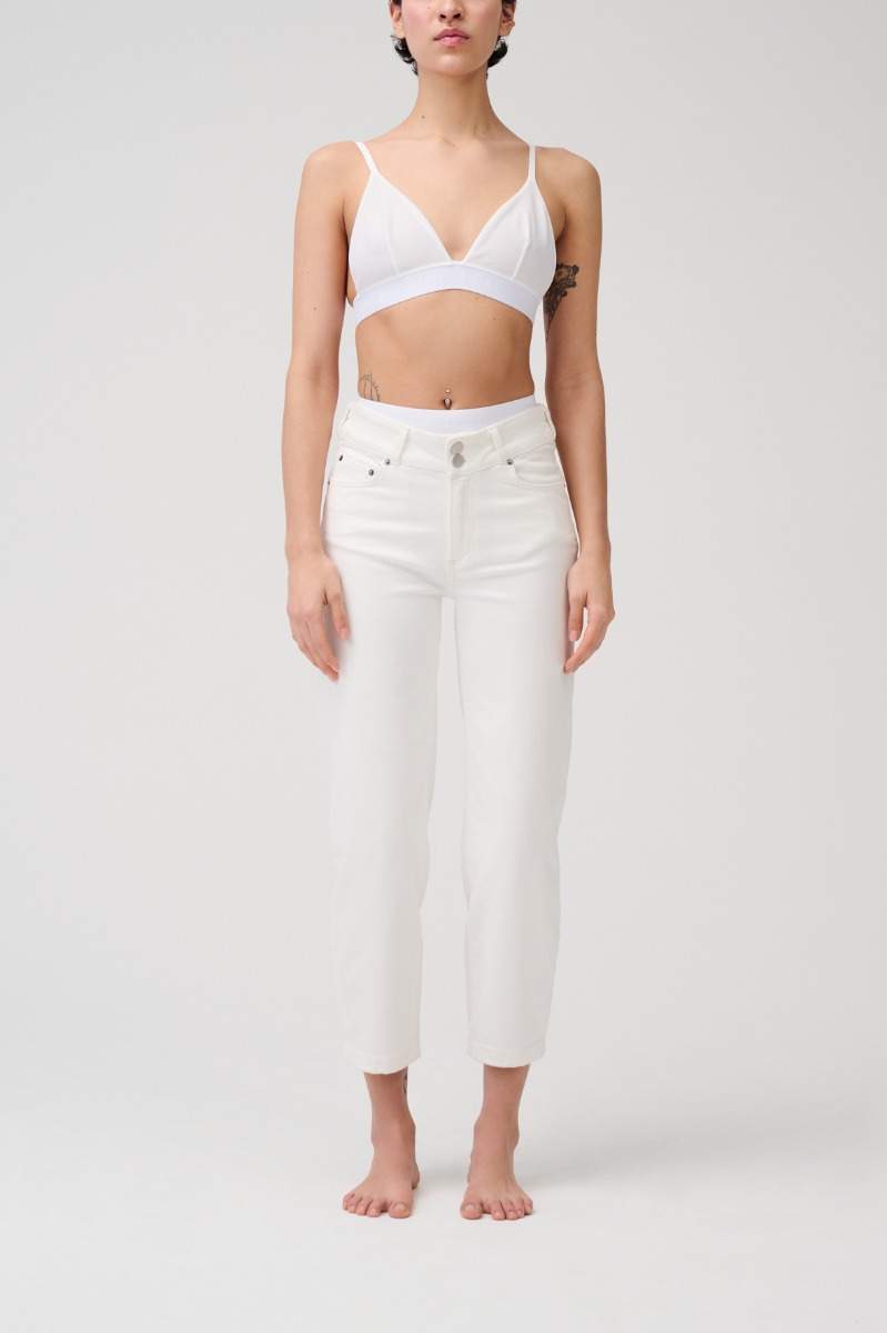 Item M6 Cropped High Rise Denim im Angebot