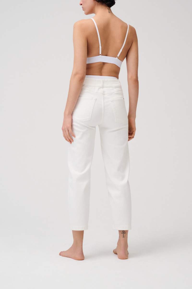 Item M6 Cropped High Rise Denim im Angebot