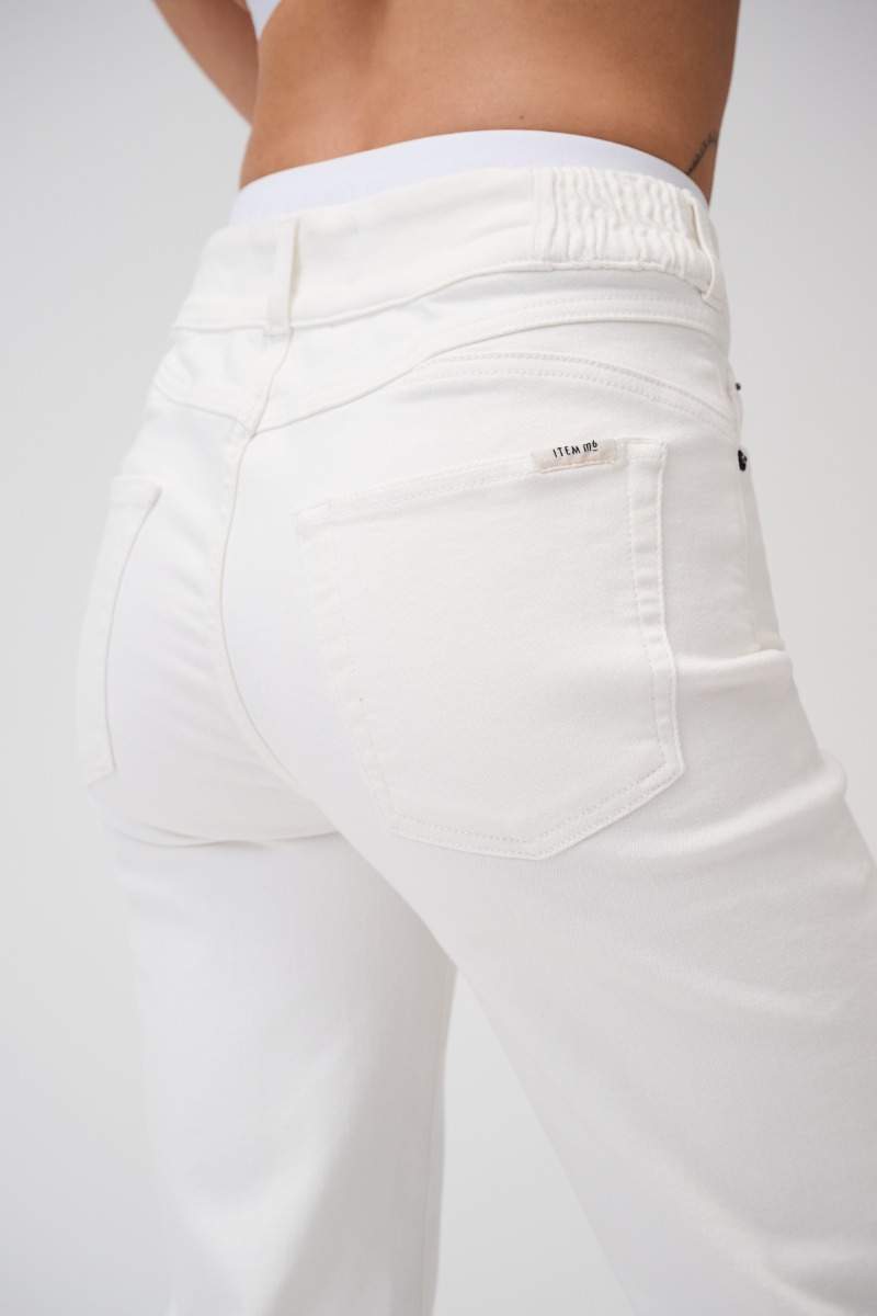 Item M6 Cropped High Rise Denim im Angebot