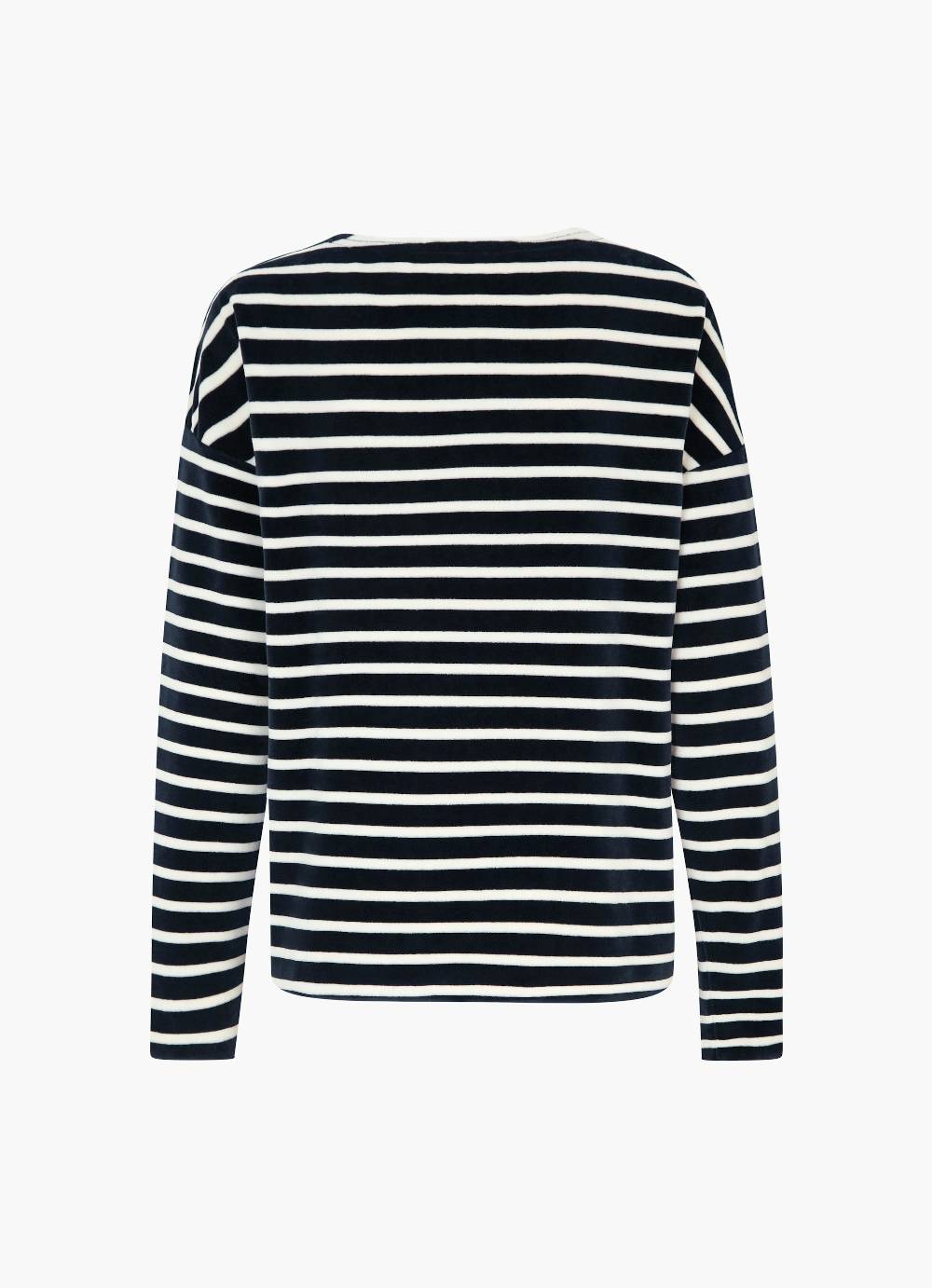 Juvia Monaco Baby Sweater Velvet Striped Heißer Verkauf