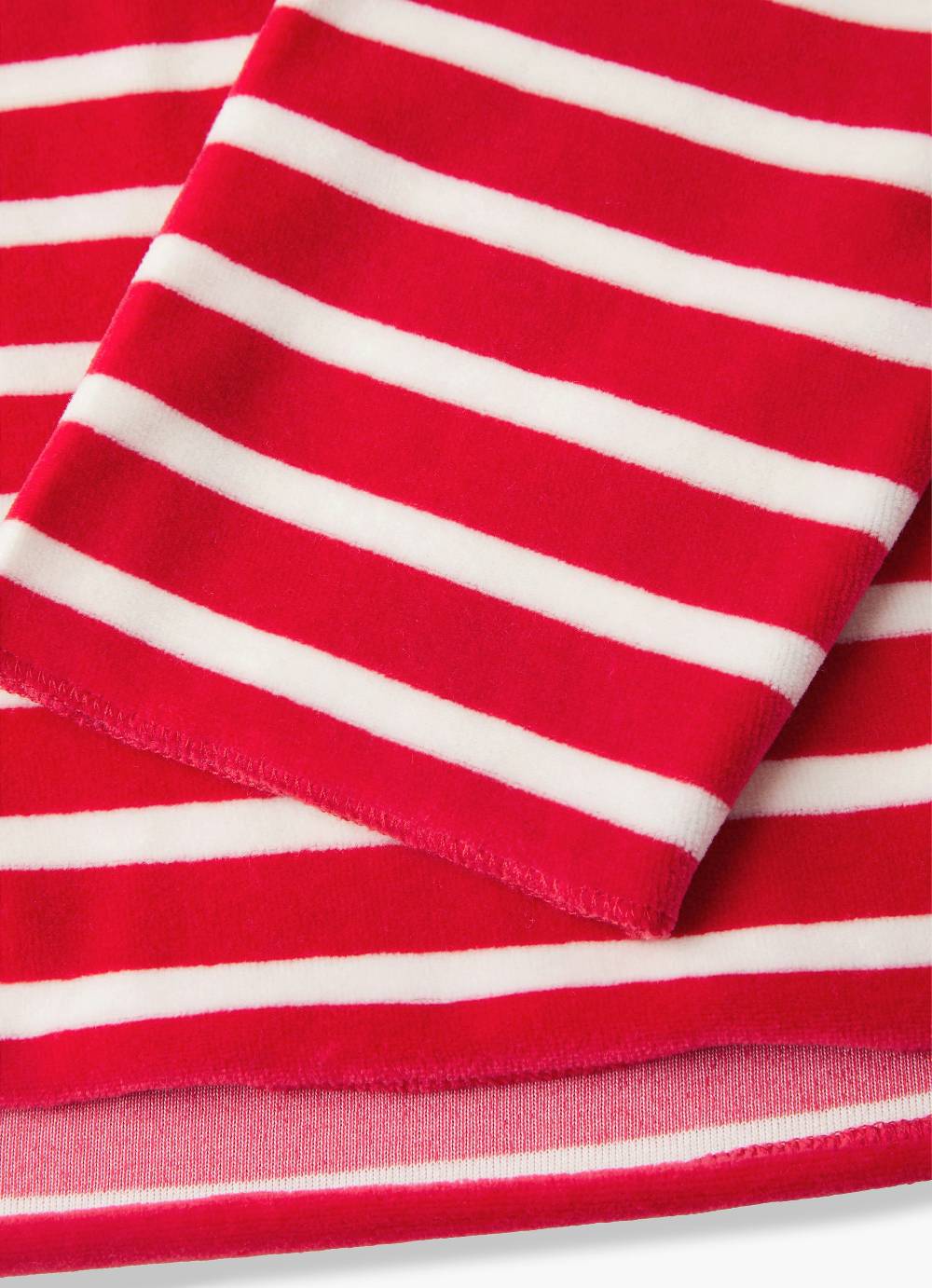 Juvia Monaco Baby Sweater Velvet Striped Große Rabatte