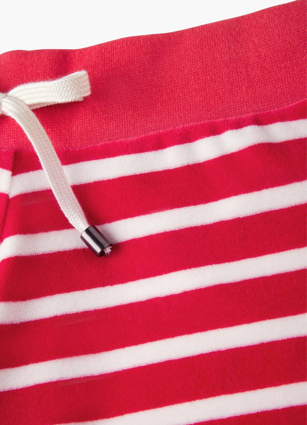 Juvia Monaco Baby Shorts Velvet Striped Riesige Ersparnisse