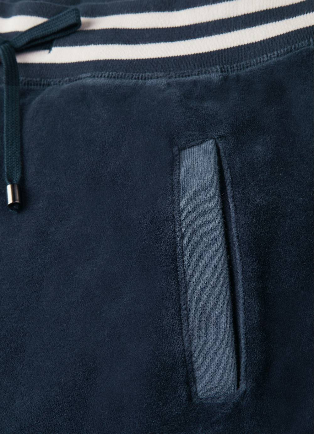 Juvia Monaco Baby Trousers Velvet Striped Neueste Stile