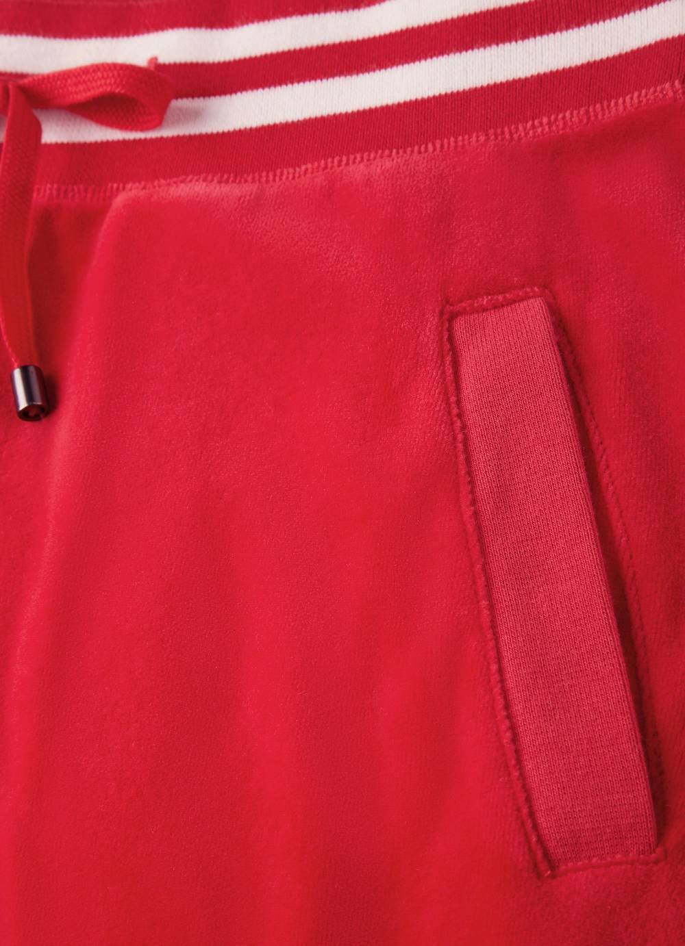 Juvia Monaco Baby Trousers Velvet Striped Sonderangebot der Fabrik