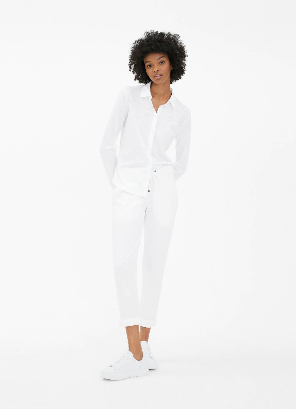 Juvia Jersey Bluse Auslauf