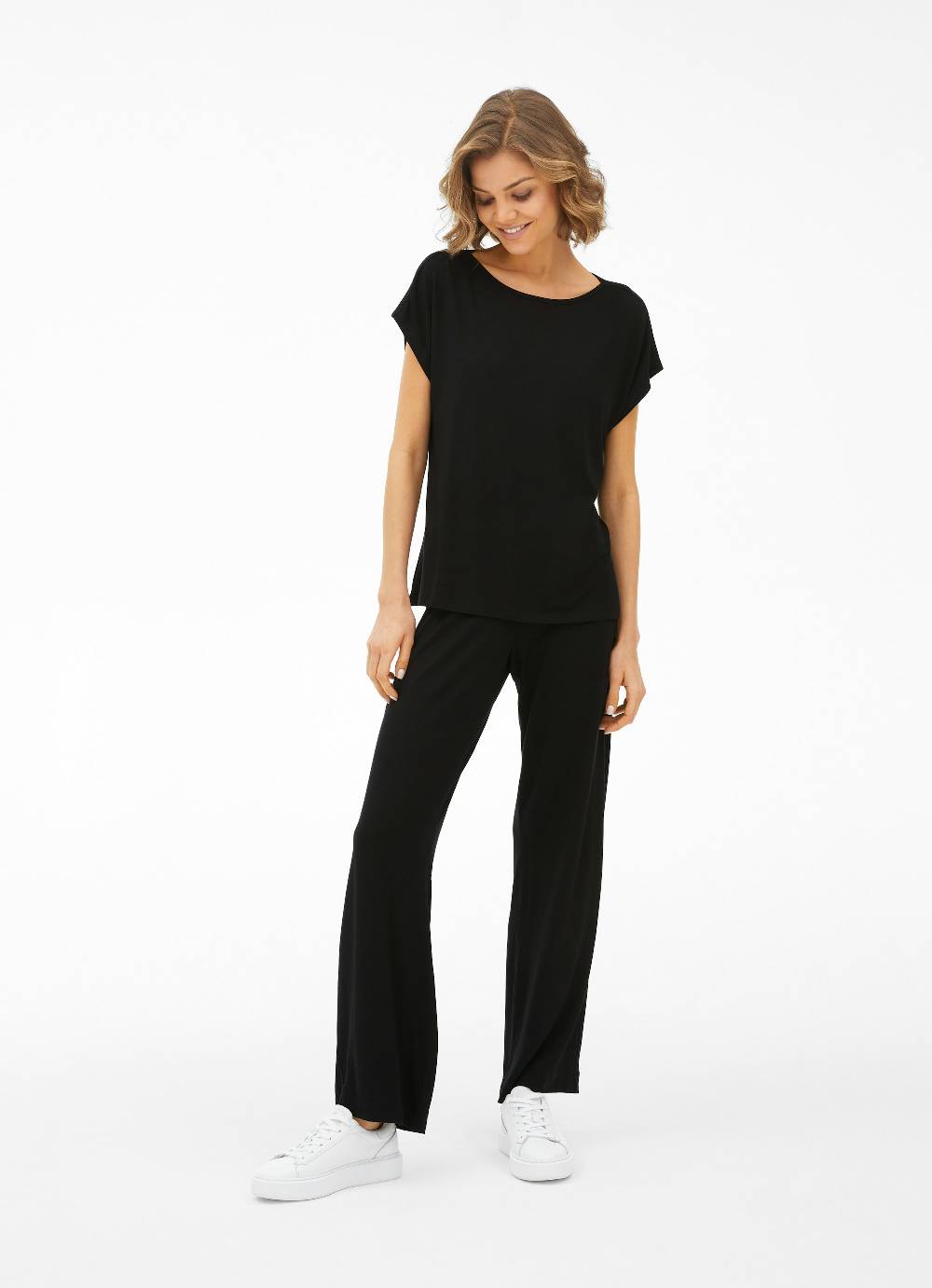 Juvia Wide Leg Fit - Jerseyhose Fabrikverkauf