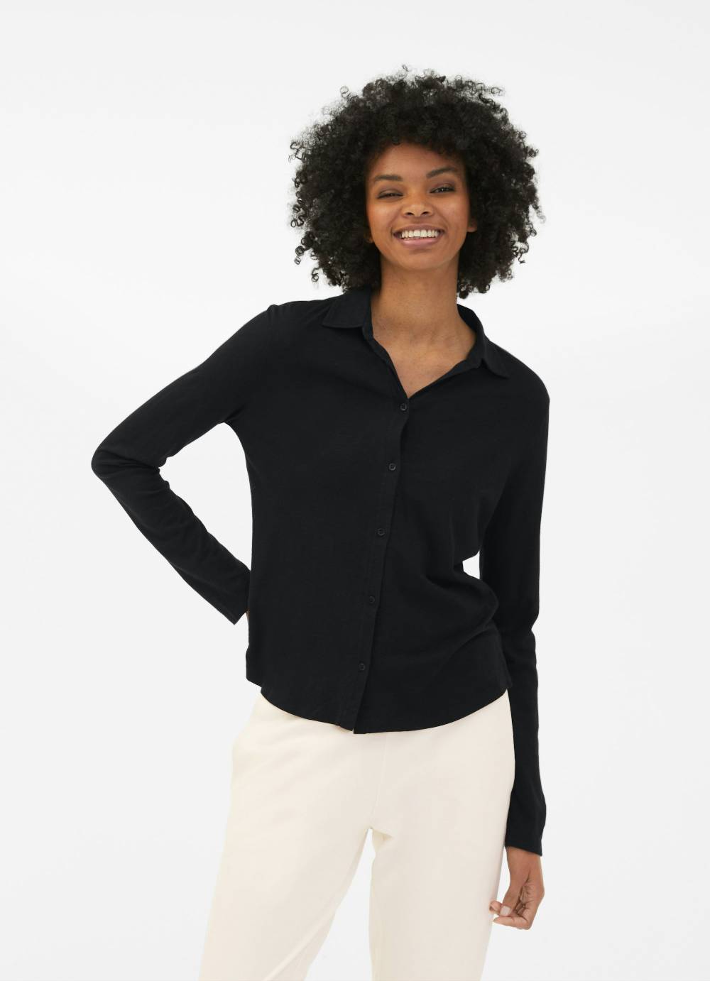 Juvia Jersey Bluse Online Outlet