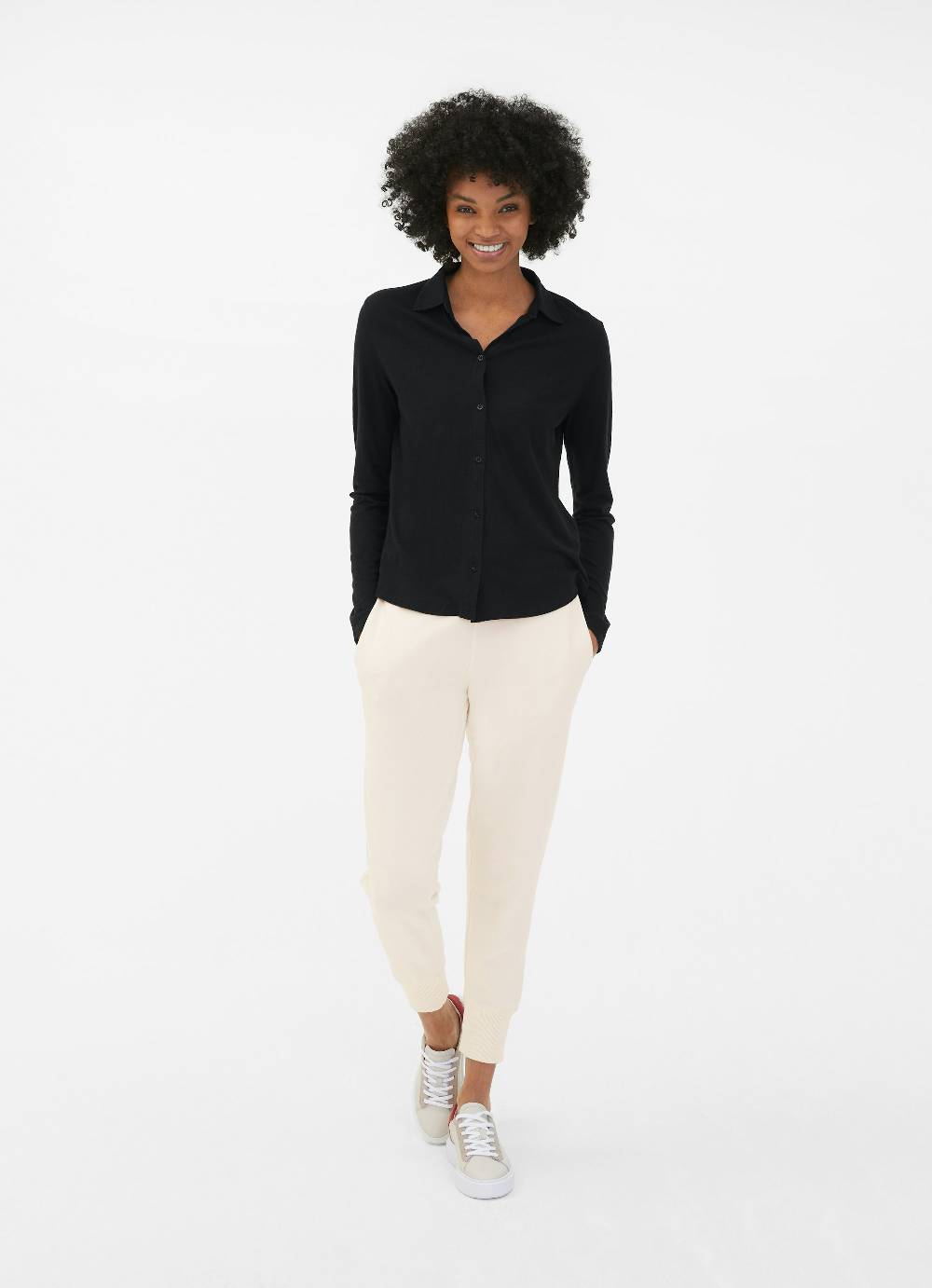 Juvia Jersey Bluse Online Outlet