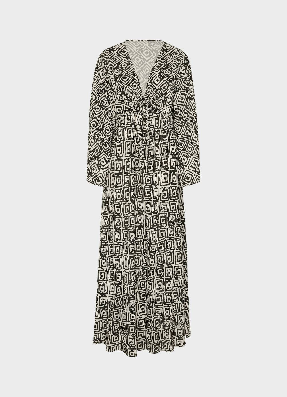 Juvia Viskose - Maxi Kleid Kauf eins, bekomm eins gratis