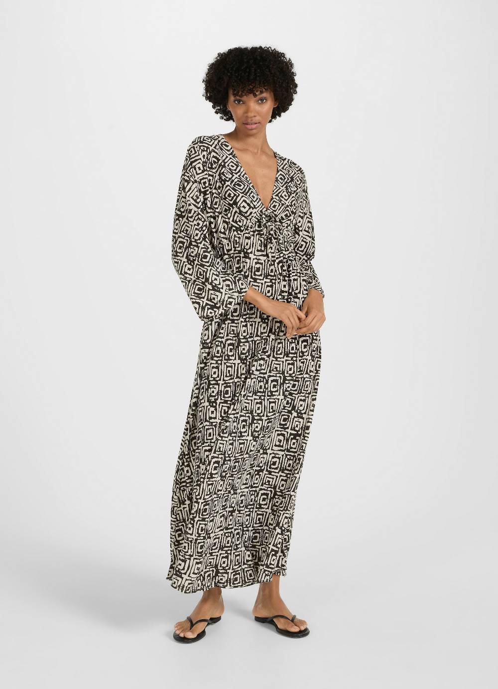 Juvia Viskose - Maxi Kleid Kauf eins, bekomm eins gratis