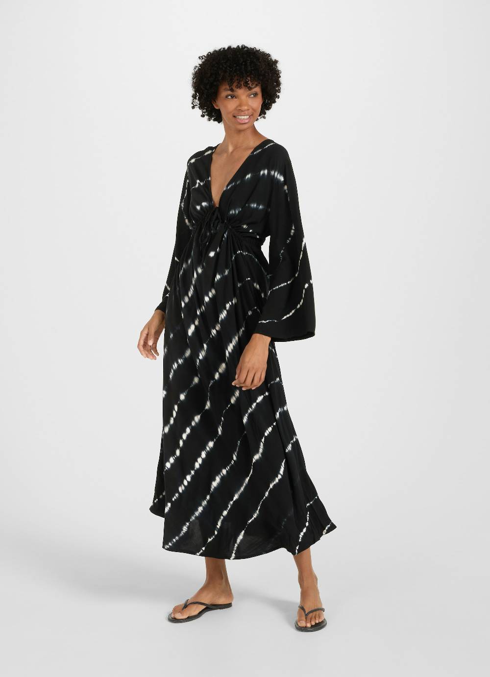 Juvia Viskose - Maxi Kleid Super Rabatt