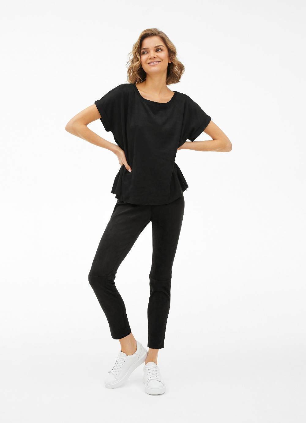 Juvia Tech Velours - Leggings Fabrikladen
