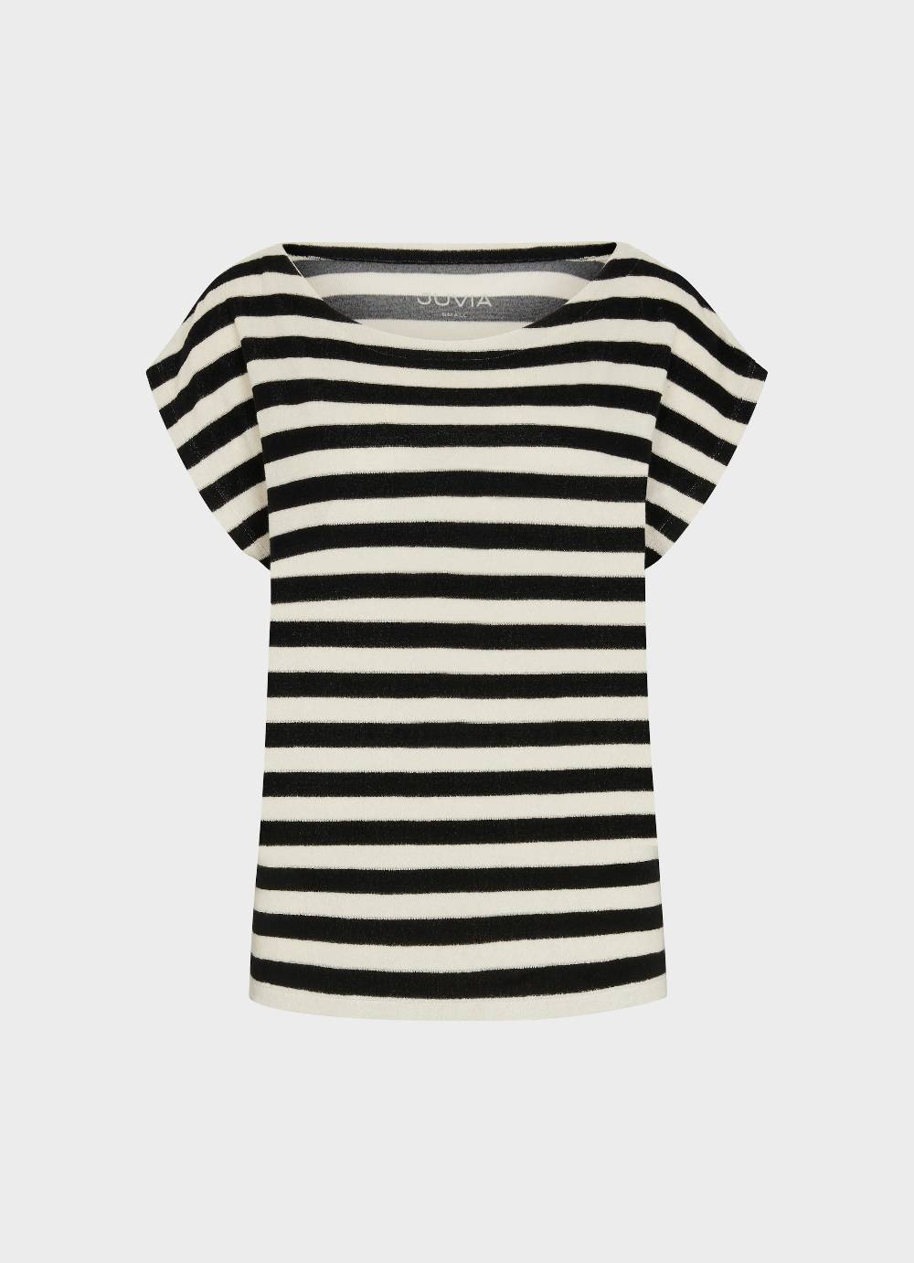 Juvia Frottee - Boxy - T-Shirt Black Friday Preise