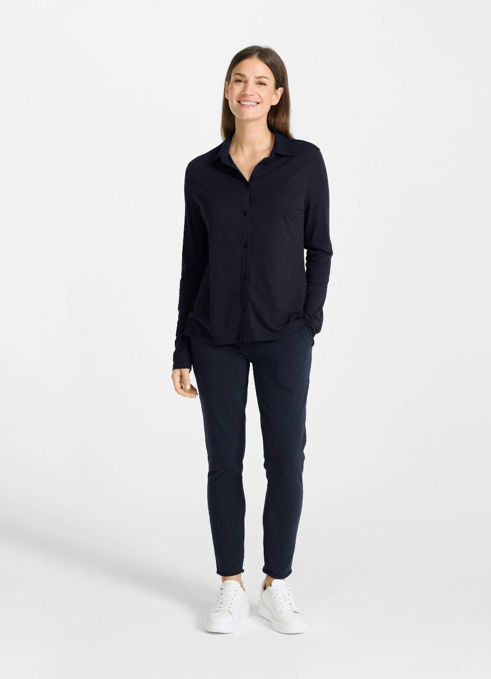 Juvia Jersey Bluse Outlet