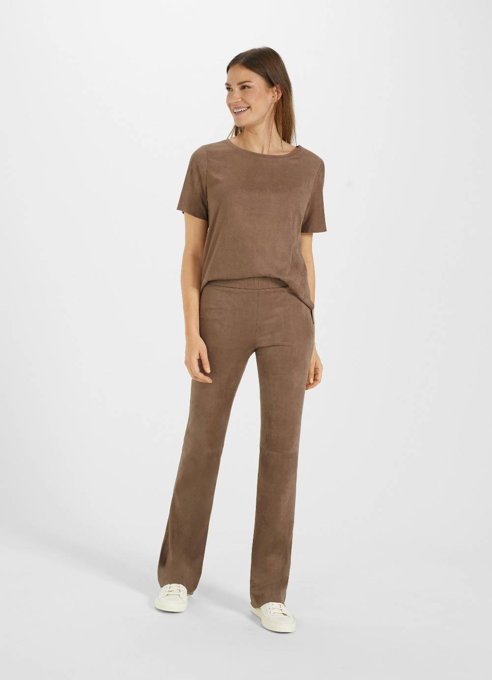 Juvia Tech Velours -Bootcut Hose Riesige Rabatte