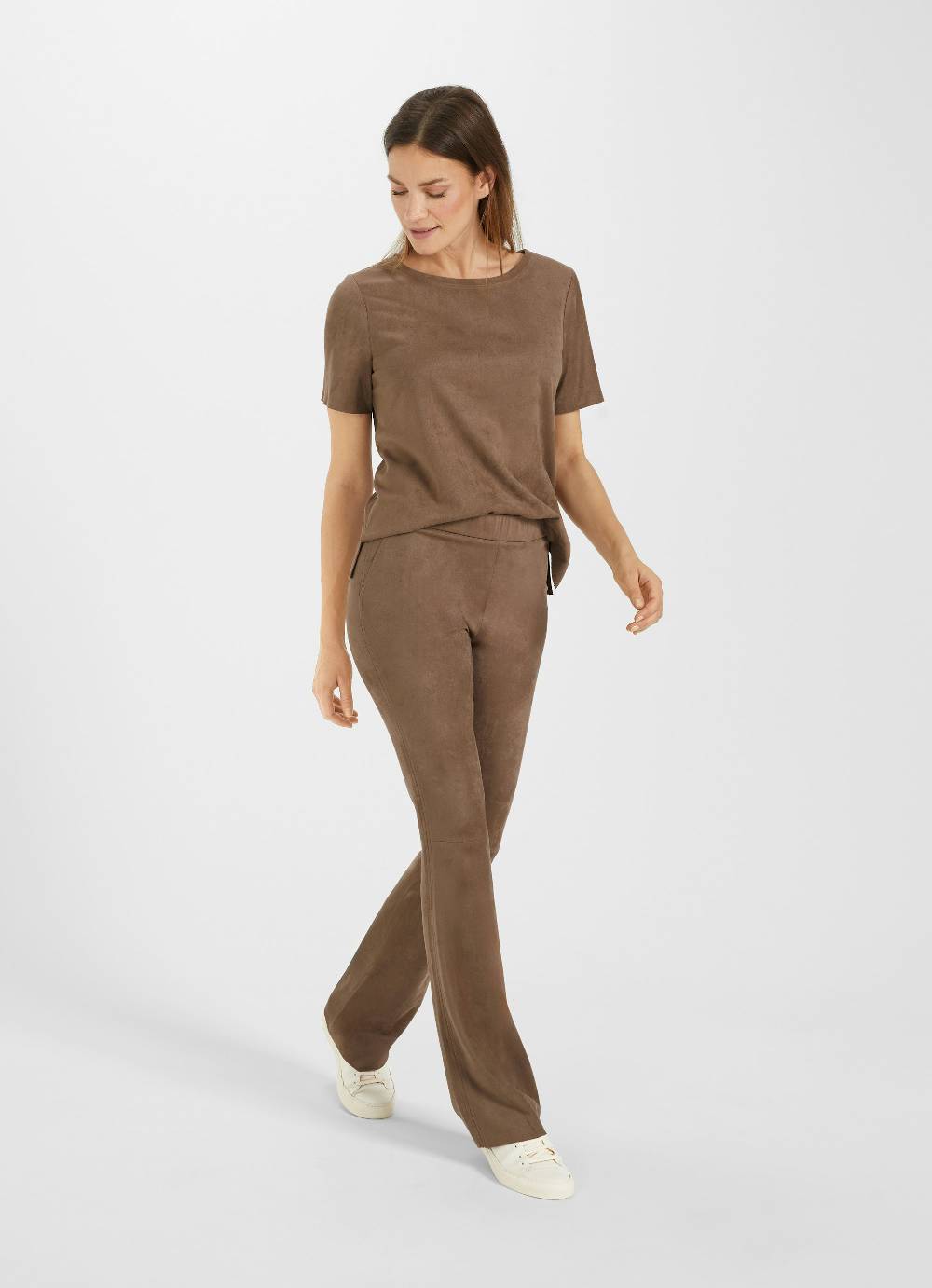 Juvia Tech Velours -Bootcut Hose Riesige Rabatte