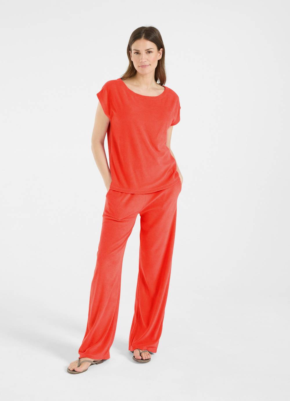 Juvia Frottee Boxy - T-Shirt Begrenzte Freigabe