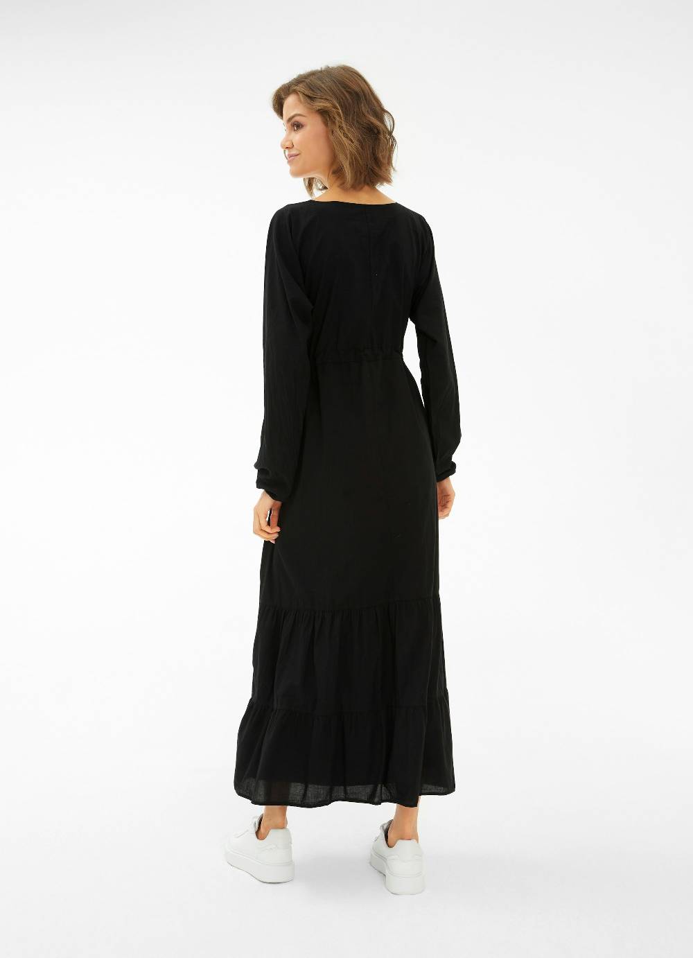Juvia Popeline - Maxi Kleid Letzter Tag