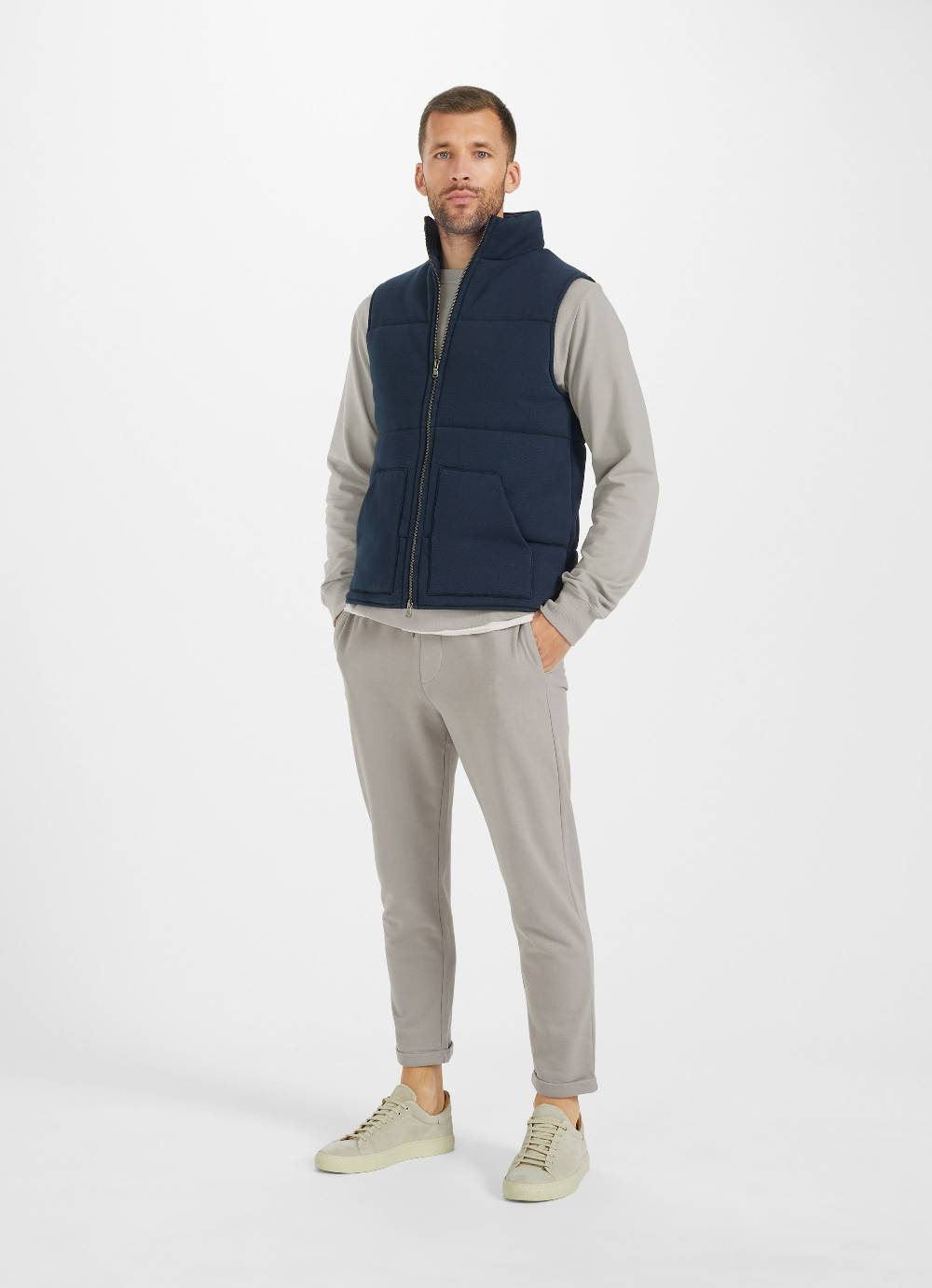 Juvia Interlock Pique - Weste Lagerräumung