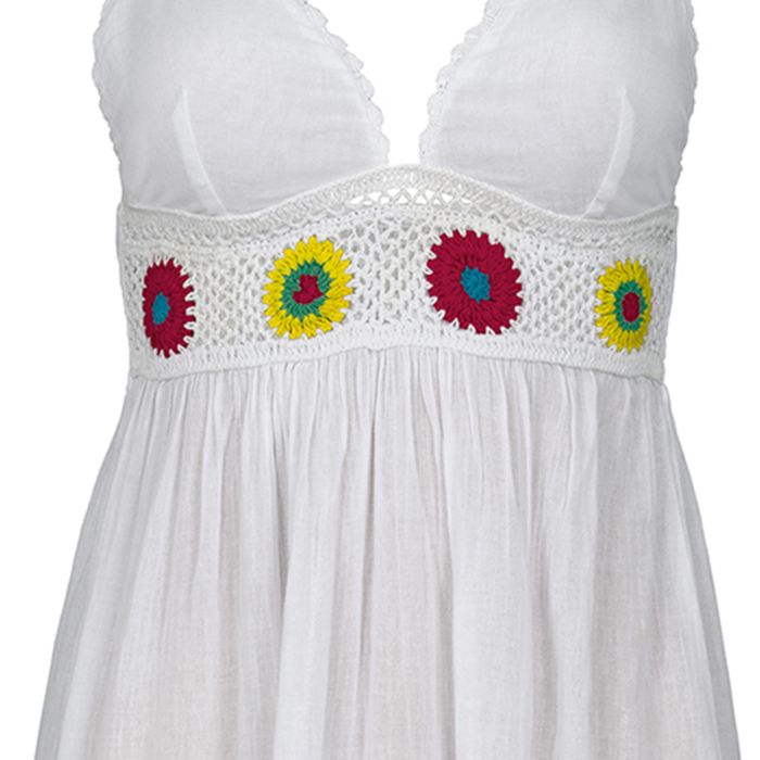 Rosa Faia Style CROCHET DRESS - Strandkleid Flash Sale