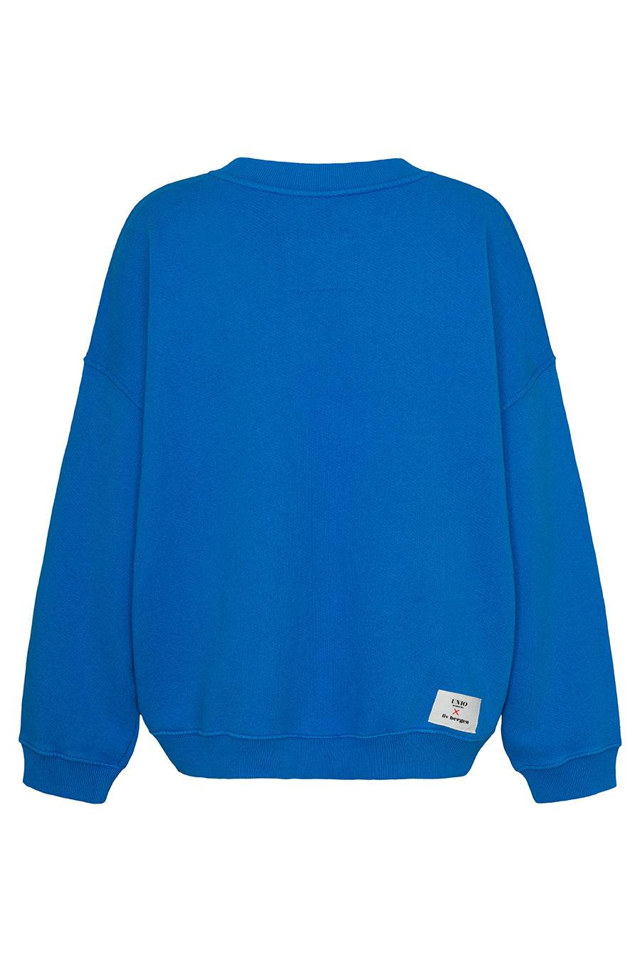 Liv Bergen Sweater RIVA in fresh blue Riesige Rabatte