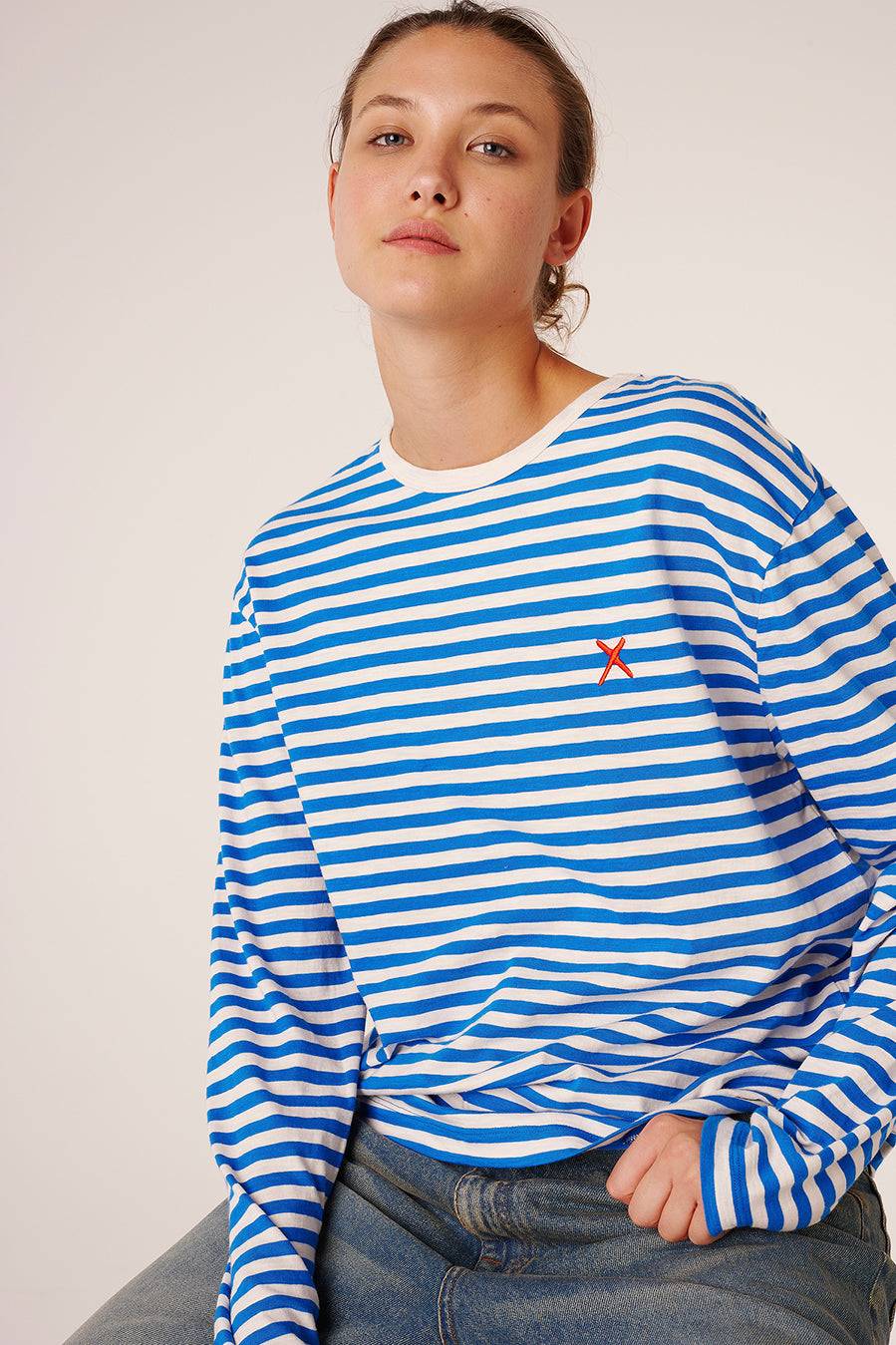 Liv Bergen Longsleeve Unisex in fresh blue Fabrikladen