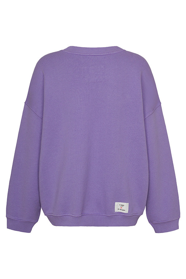 Liv Bergen Sweater RIVA in amethyst Online