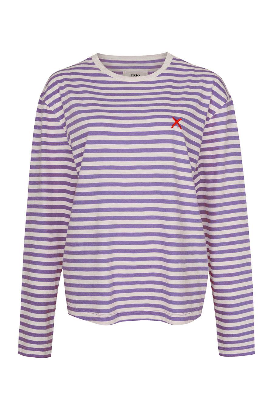 Liv Bergen Longsleeve Unisex in amethyst Outlet