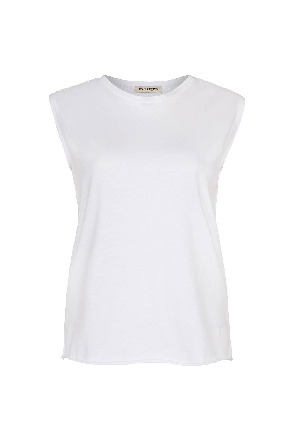 Liv Bergen Top SUNSET in optic white Meist gekauft