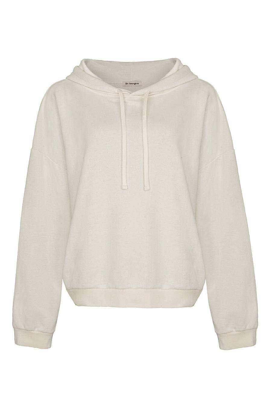 Liv Bergen Hoodie Come in offwhite Zeitlich begrenztes Angebot