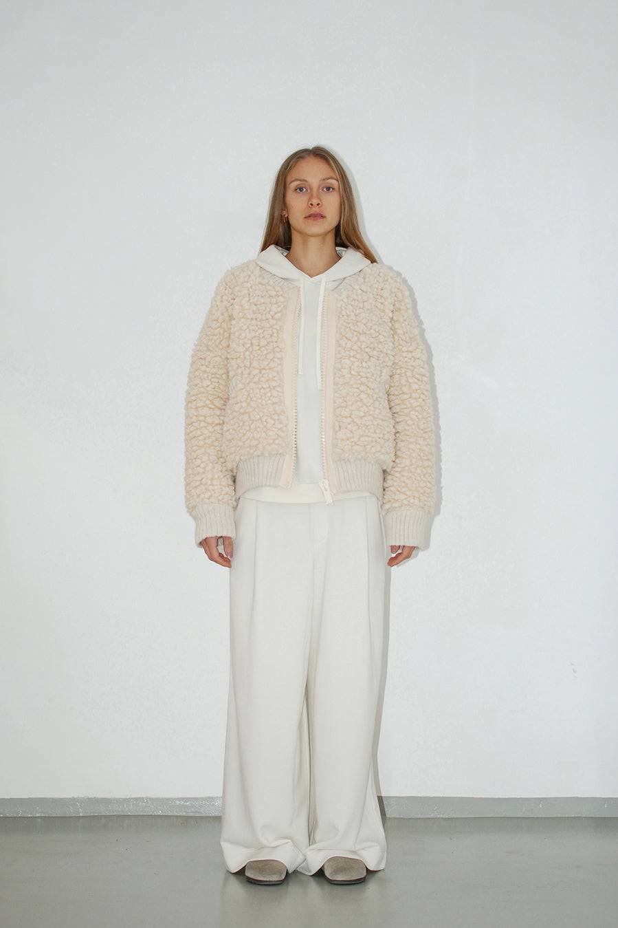 Liv Bergen Weite Hose in offwhite Neuheiten