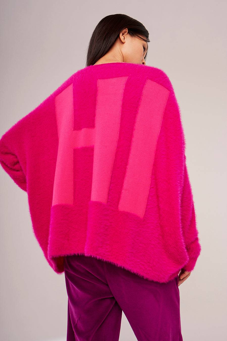 Liv Bergen Sweater HI knit in pink Super Sparpreis