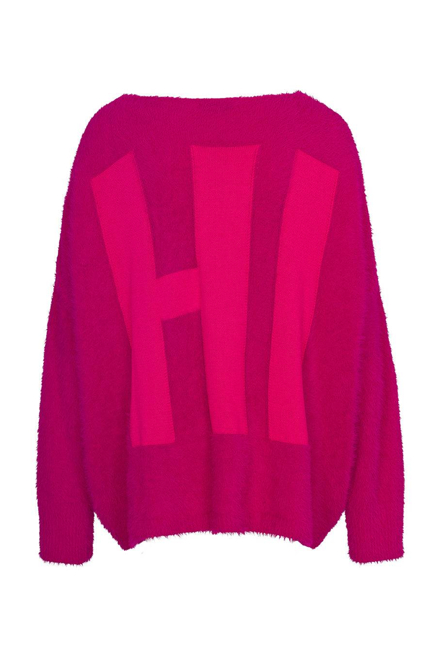 Liv Bergen Sweater HI knit in pink Super Sparpreis