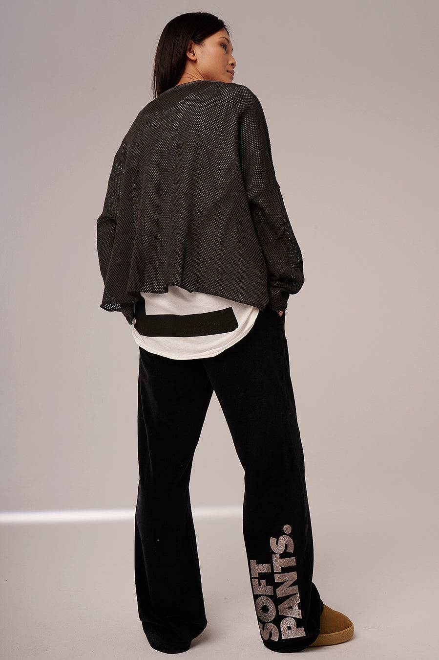 Liv Bergen Hose Velvet in olive Letzte 3 Tage