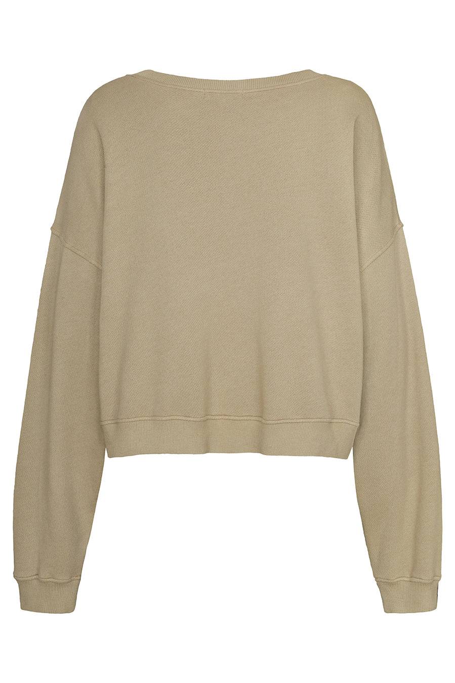 Liv Bergen Sweater Bleached in camel Neueste Stile