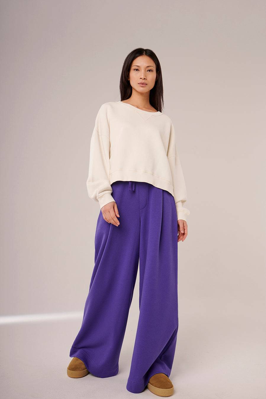 Liv Bergen Weite Hose in orange Super Rabatt