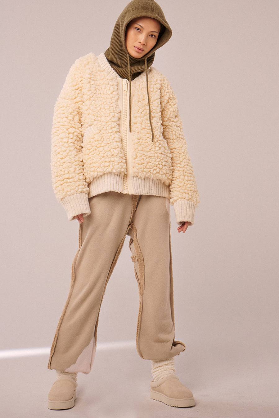 Liv Bergen Hose Bleached in camel Fabrikladen