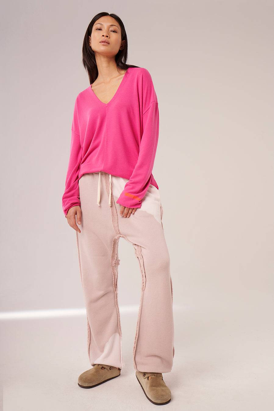 Liv Bergen Hose Bleached in old rose Begrenzt auf 3 Tage