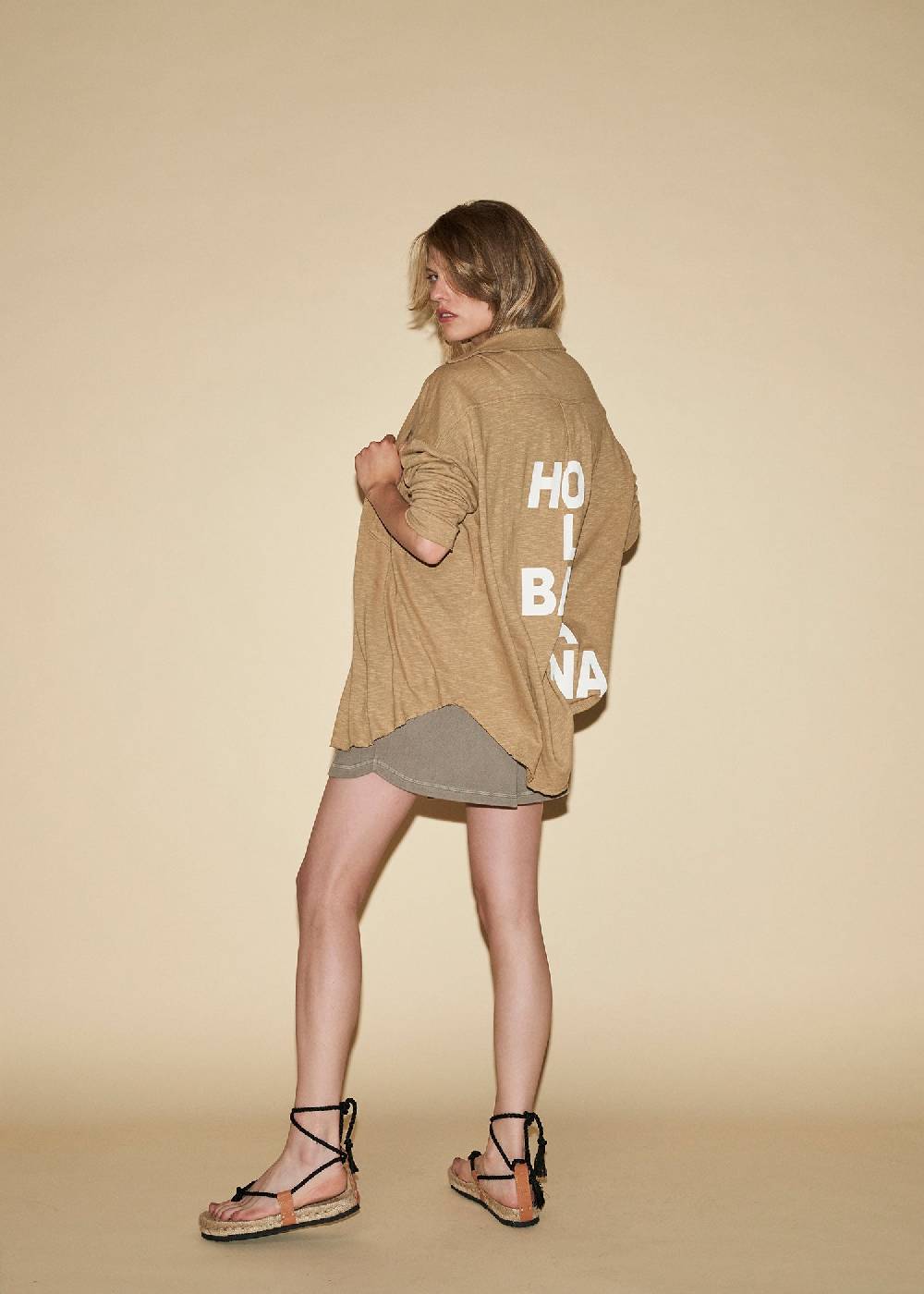 Liv Bergen Shorts Organic in walnut Kostenloser Versand