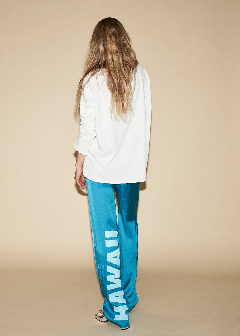 Liv Bergen Hose HI HAWAII in orange Rabatt