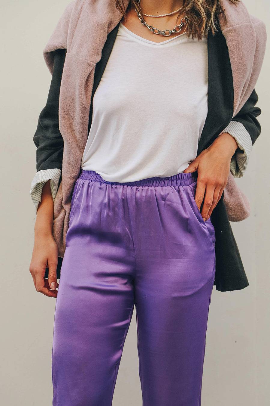 Liv Bergen Hose HI HAWAII in lilac Versandkostenfrei