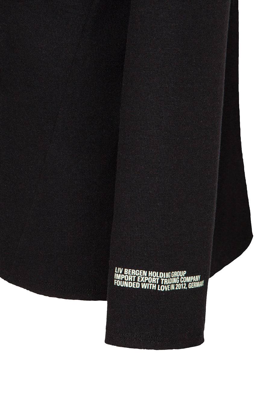 Liv Bergen Shirt Basic in black Weihnachtsangebot
