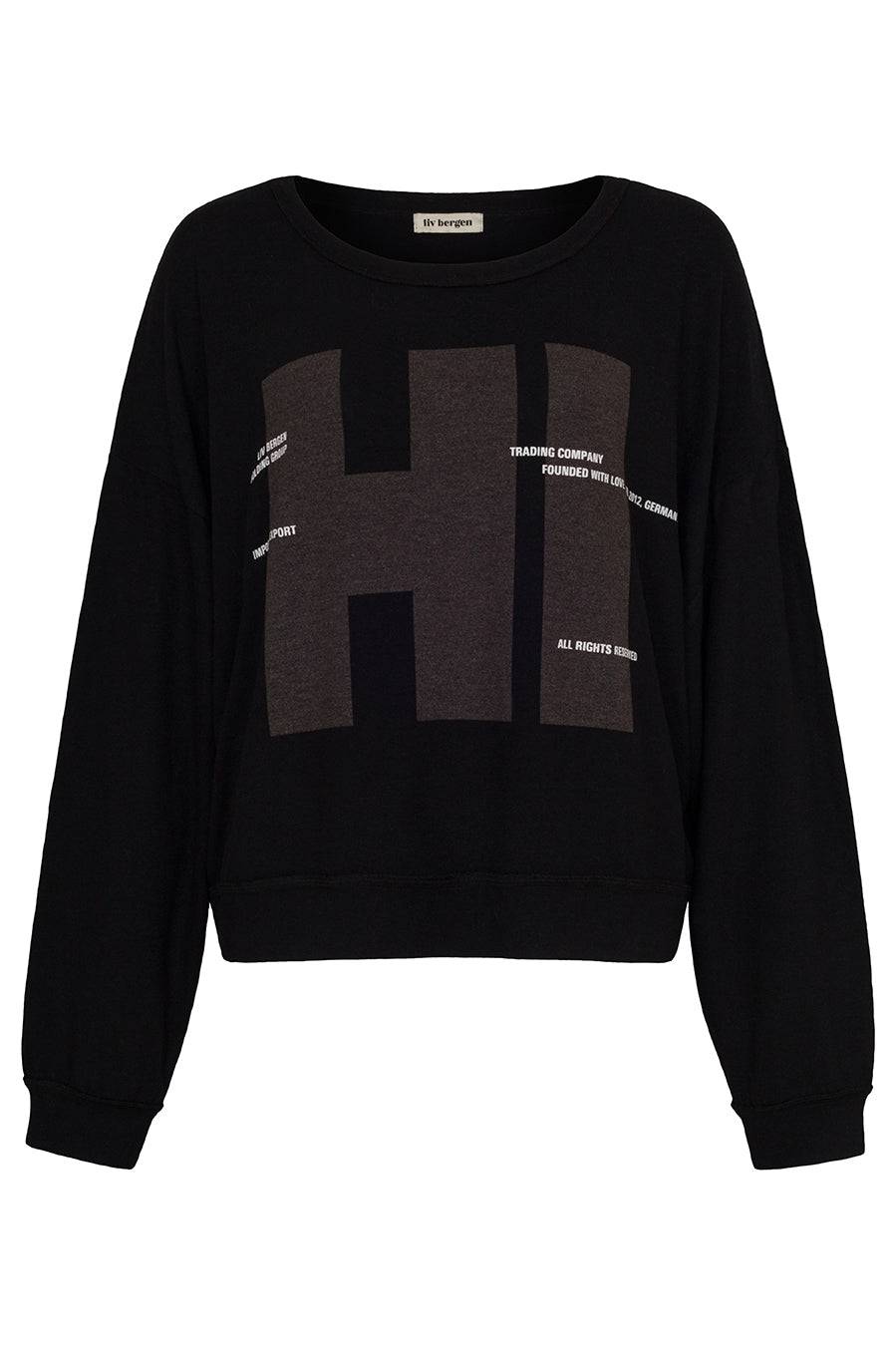 Liv Bergen Sweater HI in black Online Outlet