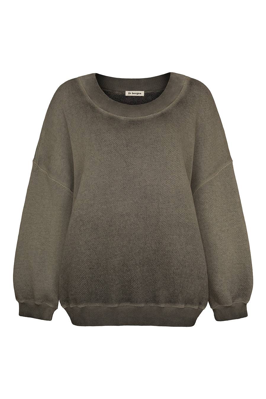 Liv Bergen Oversized Sweater Liv in mocca Neuheiten