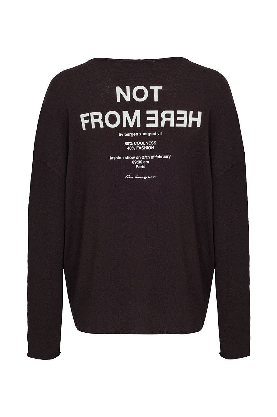 Liv Bergen Shirt Not in phantom Tägliche Deals
