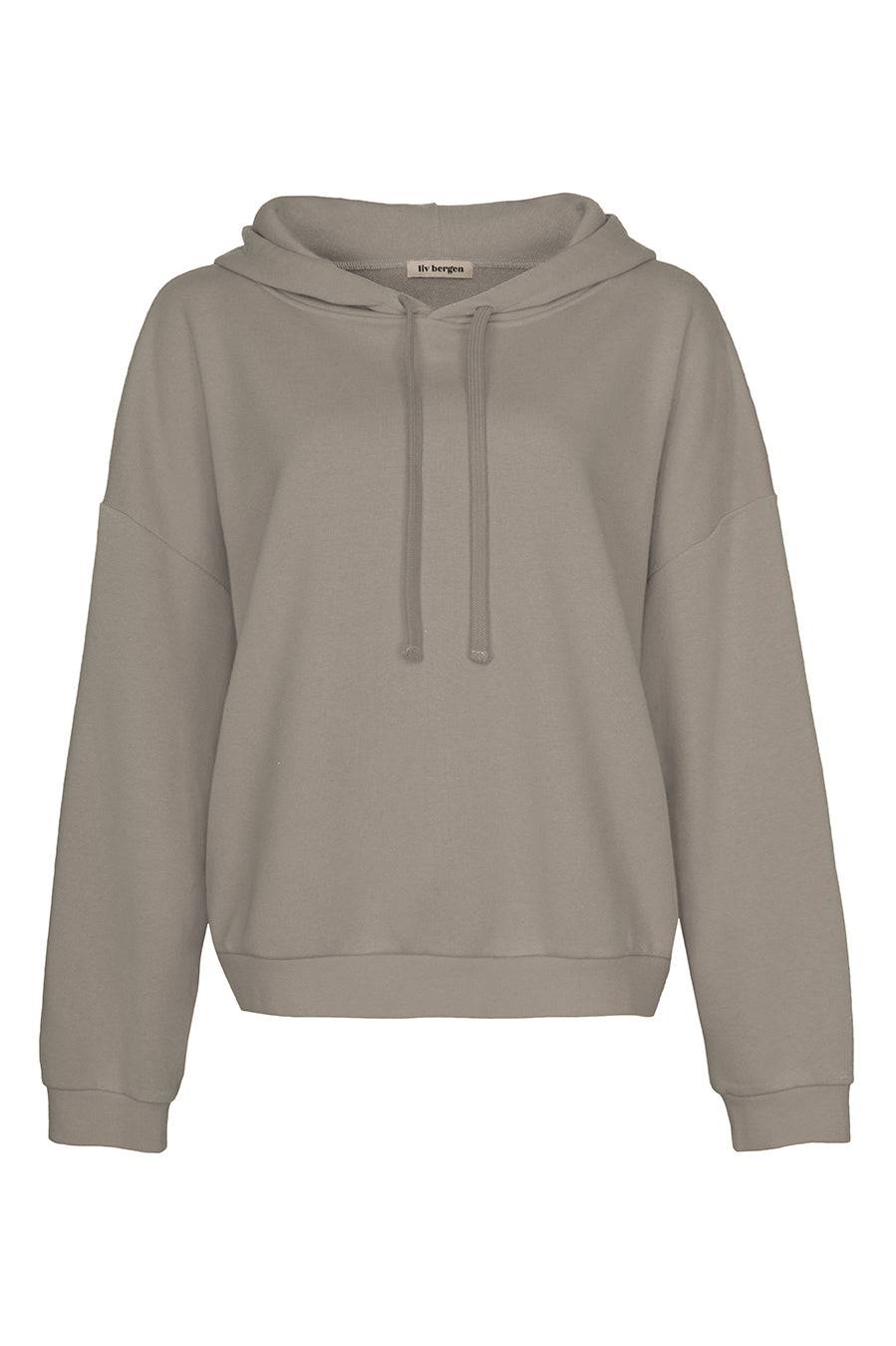 Liv Bergen Hoodie Come in driftwood Limitierter Zeitrabatt