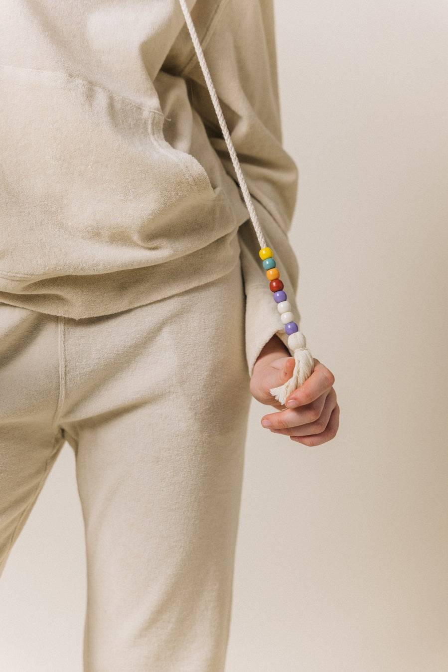 Liv Bergen Hoodie California in creme Versandkostenfrei
