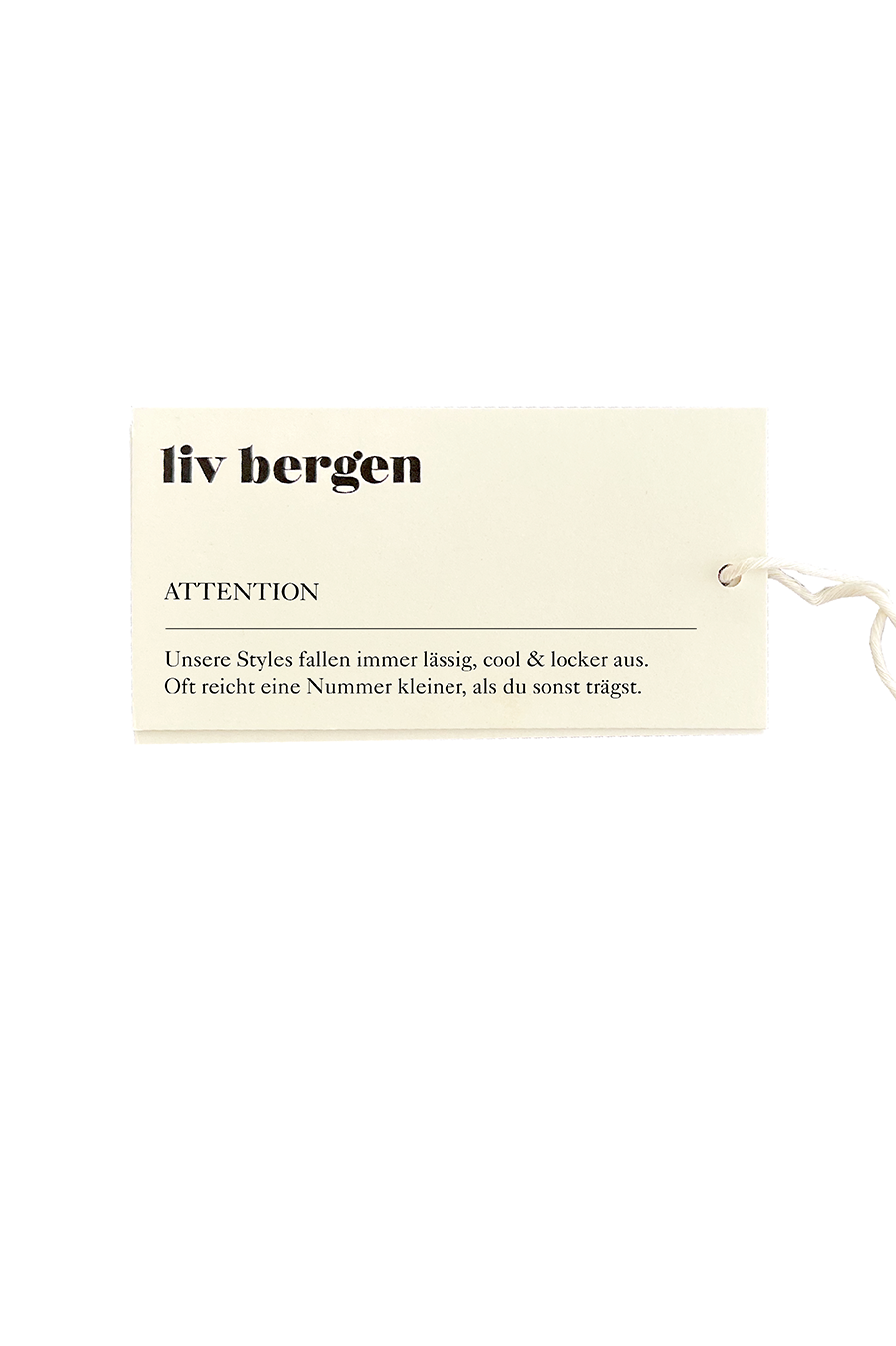 Liv Bergen Hoodie California in creme Versandkostenfrei
