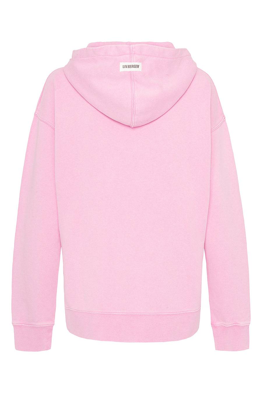 Liv Bergen Hoodie "100% Organic Cotton" in girly pink Großer Ausverkauf