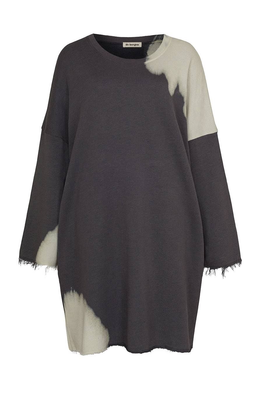 Liv Bergen Kleid Bleached in charcoal Weihnachtsangebot
